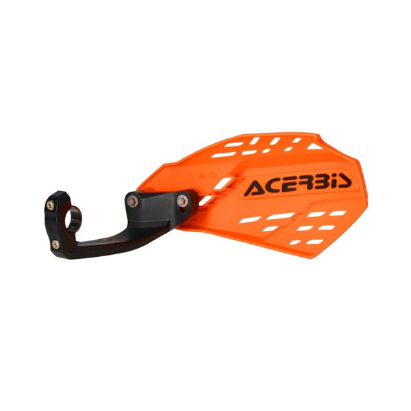 Acerbis Linear Vented Handguard - Orange/Black