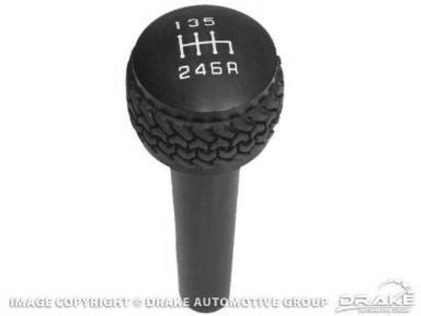 DV8 Offroad 2005-2010 Jeep Wrangler TJ/JK 6-Speed Shift Knob - Black Finish