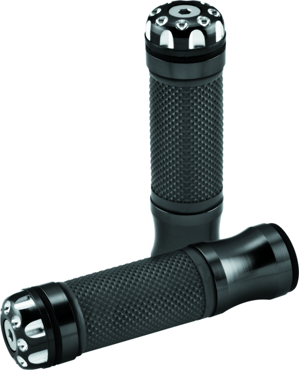 BikeMaster 135mm Revolver Bar End Grips - Black