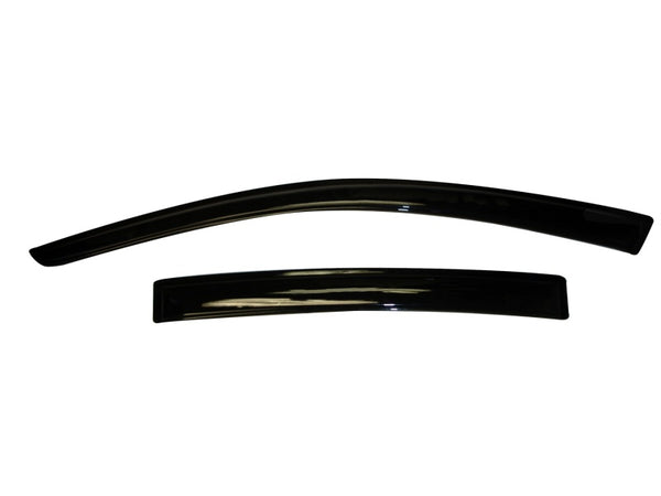 AVS Ventvisor Window Deflectors Smoke Outside Mount 4pc for 2023 Chevrolet Colorado / GMC Canyon
