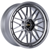 BBS LM 19x9.5 5x120 ET22 Diamond Black Center / Diamond Cut Lip Wheel PFS/Clip Required