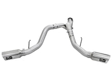 Load image into Gallery viewer, aFe Atlas Exhaust 4in DPF-Back Exhaust Aluminized Steel Polished Tip 11-14 ford Diesel Truck V8-6.7L