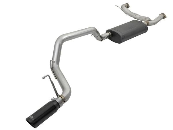 aFe MACHForce XP 3" Cat-Back Exhaust System with Black Tips for 2010-2017 Nissan Patrol (Y62) V8-5.6L