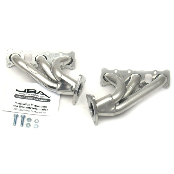 JBA Headers for 04-15 Nissan 4.0L V6 - 1-5/8in Primary Silver Coated