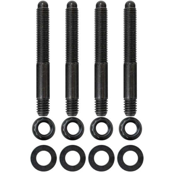 Moroso 5/16in-24 x 2.5in Long 12-Point Nuts Carburetor Stud Kit