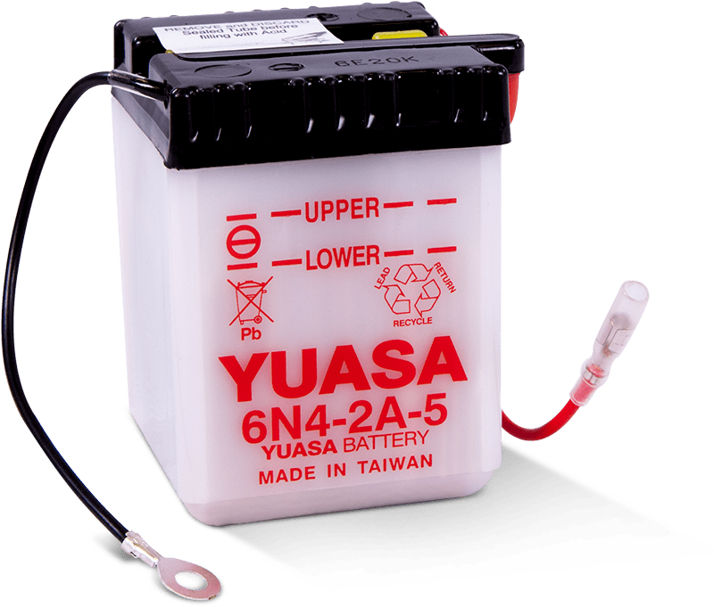 Yuasa 6N4-2A-5 Conventional 6-Volt Battery