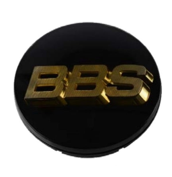 BBS Wheel Centre Cap Black/Gold 56mm - Part 56.24.012