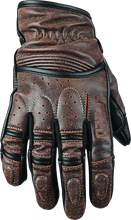 Load image into Gallery viewer, Speed and Strength Rust and Redemption Leather Gloves Brown - Medium