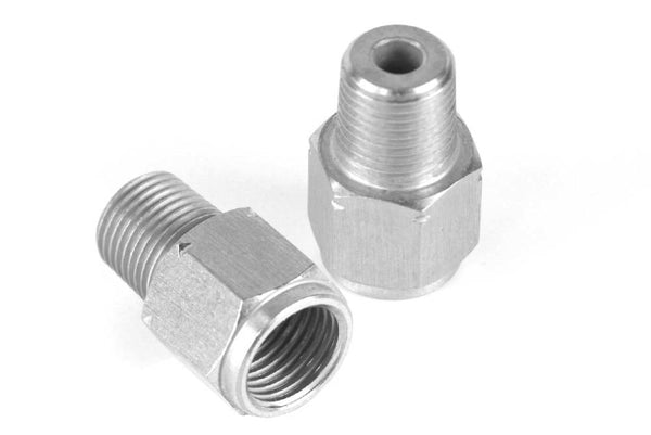 Haltech Stainless Steel M10 x 1.0 to 1/8 BSPT Adaptor