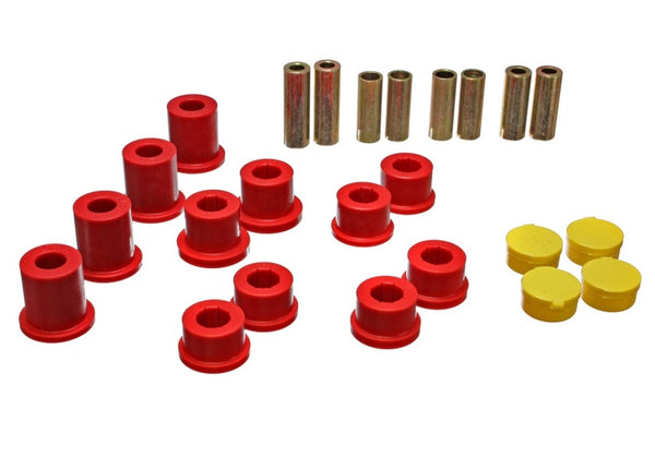 Energy Suspension Front Control Arm Bushing Set for 90-97 Mazda Miata - Red