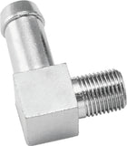 Bikers Choice 1/8 NPT X 3/8 Hose 90 Degree Oil Line Fitting Universal Custom