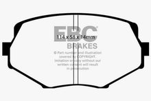 Load image into Gallery viewer, EBC 94-01 Mazda Miata MX-5 Bluestuff Front Brake Pads