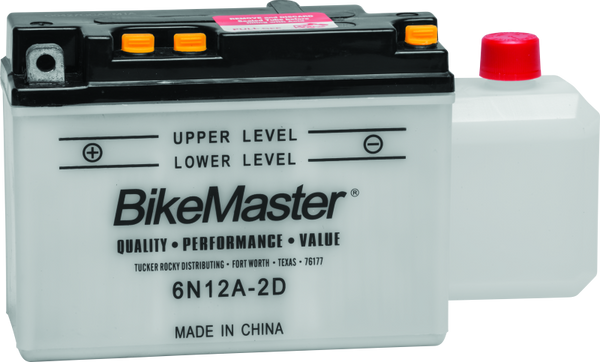 BikeMaster 6N12A-2D Motorcycle Battery for Honda CM185T/CM200T Twinstar
