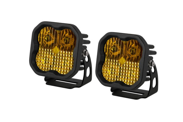 Diode Dynamics SS3 Pro ABL Yellow Combo Standard LED Pods - Pair