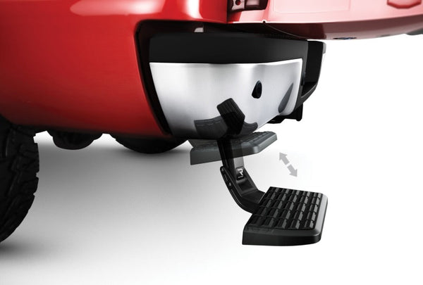 AMP Research BedStep Rear Bumper Step  Black  Ford F-250/F-350/F-450 (19992016)