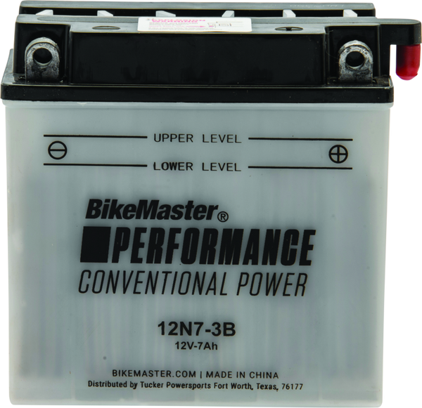 BikeMaster 12N7-3B 12V Motorcycle Battery (Harley-Davidson SS/SX Models)