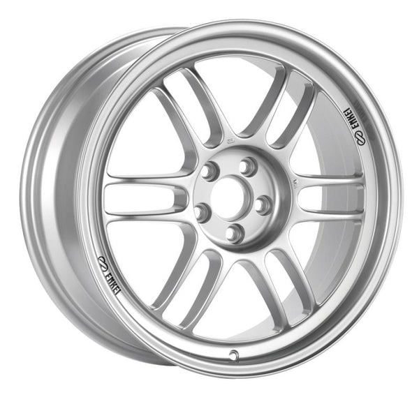 Enkei RPF1 Silver Wheel 17x8, 5x100, 45mm Offset, 73mm Bore for WRX (02-10) & STI (04)
