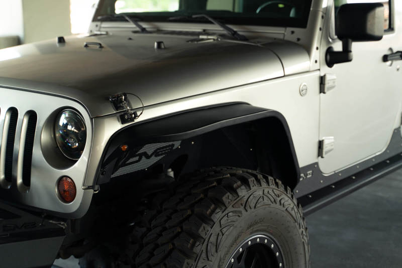 DV8 Offroad 07-18 Jeep Wrangler JK Slim Fender Flares