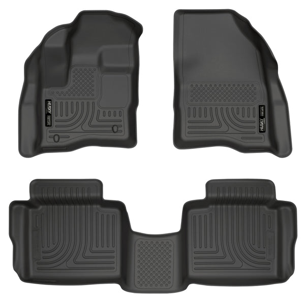 Husky Liners WeatherBeater Black Floor Liners for 2010-2013 Ford Taurus