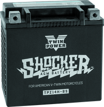 Load image into Gallery viewer, Twin Power YTX-14 Shocker Battery Replaces H-D 65948-00 220 CCA