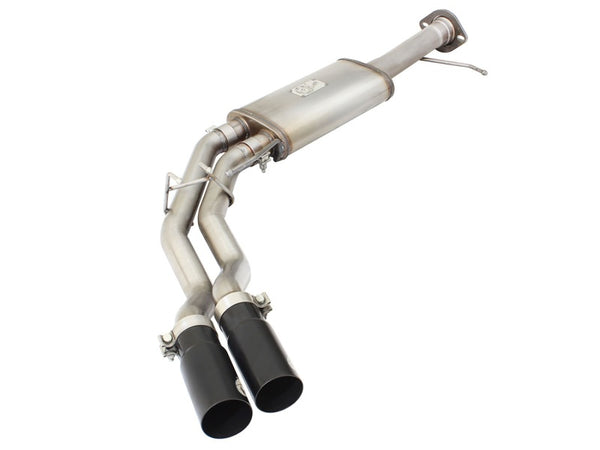 aFe Rebel Series Catback Exhaust with Black Tips for 10-14 Ford F150 Ecoboost V8 6.2L