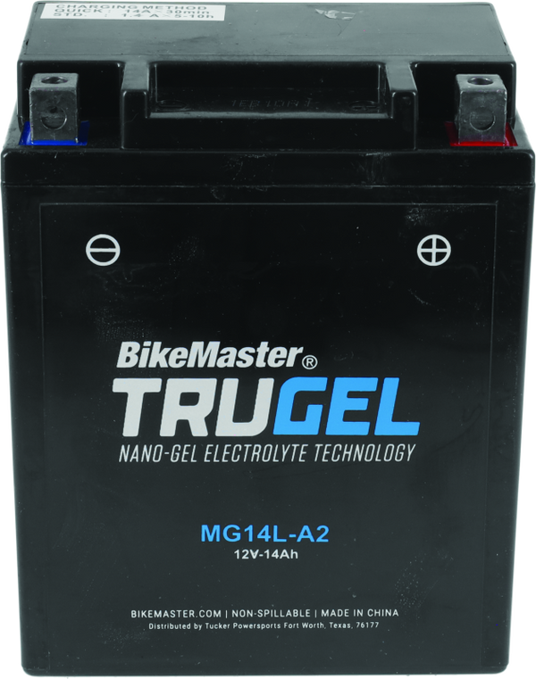 BikeMaster TruGel Battery - MG14L-A2