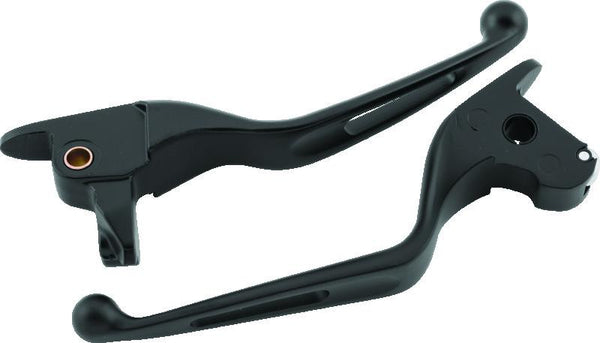 Bikers Choice 14-16 FLH FLT(Exc. FLHR) Vortex Lever Set Black