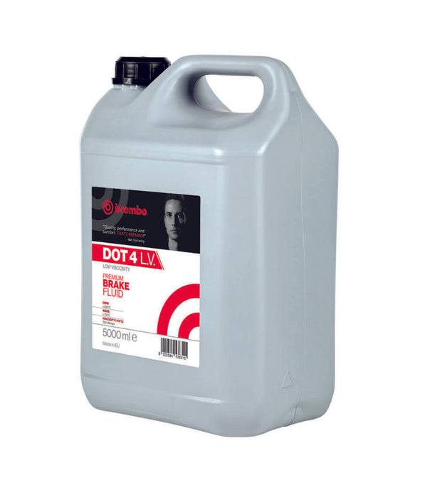 Brembo DOT 4 Low Viscosity Brake Fluid - 5000 ML