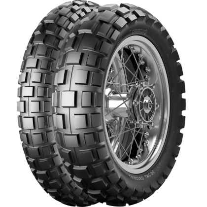 Continental TKC 80 Twinduro M+S - 120/90-18 M/C 65R TL Rear Tire - SKU: CON02405710000