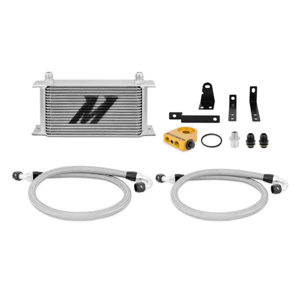 Mishimoto Thermostatic Oil Cooler Kit For Honda S2000 2000-2009 Direct-Fit With Stainless Steel Lines P/N MMOC-S2K-00T
