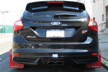 Load image into Gallery viewer, Rally Armor 12-19 Ford Focus ST / 16-19 RS Nitrous Blue UR Mud Flap w/White Logo