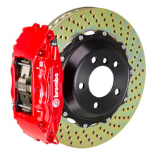 Load image into Gallery viewer, Brembo 03-06 G35 Sedan/G35 Coupe/03-08 350Z Fr GT BBK 4 Pist Cast 2pc 355x32 2pc Rotor Drilled-Red