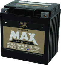 Load image into Gallery viewer, Twin Power GYZ-32HL Premium MAX Battery Replaces H-D 66010-97A Made in USA 500 CCA