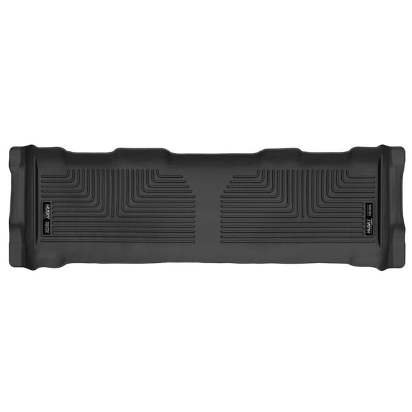 Husky Liners X-act Contour Rear Floor Liner for 1999-2007 Ford F-250 Super Duty Crew Cab Pickup - Black
