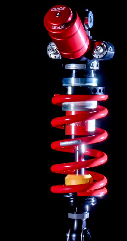 Bitubo XXT Adjustable Monoshocks - Preload, Rebound, Compression, 331mm Length