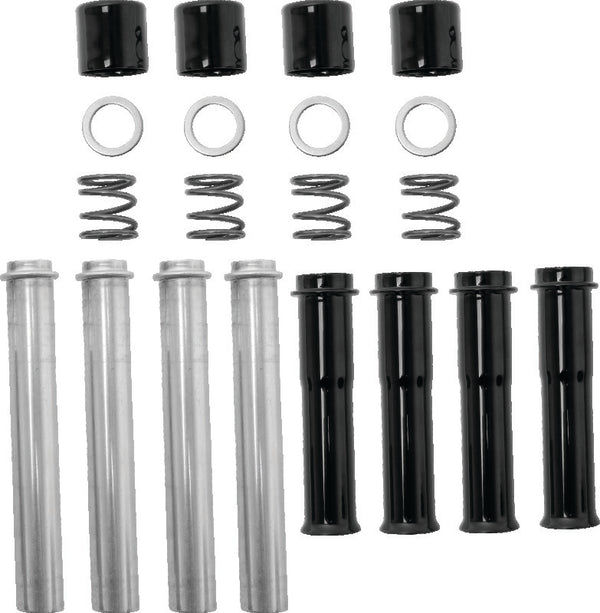 S&S Cycle 2017+ M8 Models Pushrod Tubes - Gloss Black