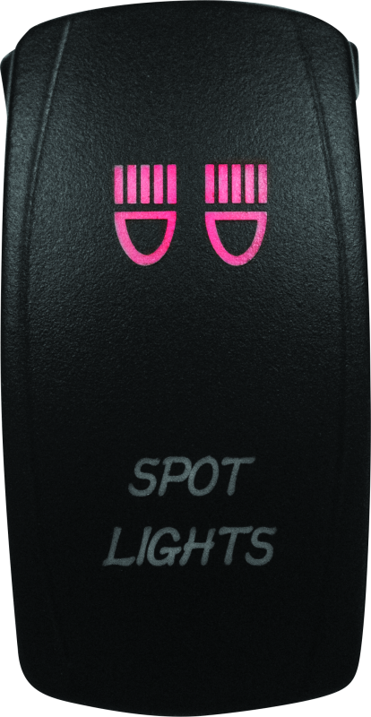 DragonFire Racing Lighted On/Off Switch for Spot Lights - Red