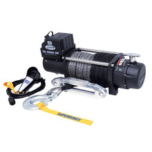 Load image into Gallery viewer, Superwinch 11500 LBS 12V DC 3/8in x 80ft Synthetic Rope Tiger Shark 11500 Winch