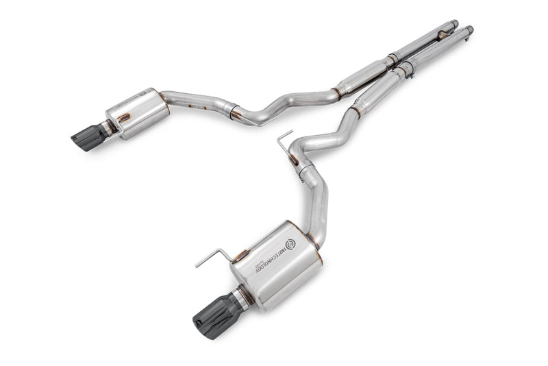 AWE Tuning S550 Mustang GT Cat-back Exhaust - Touring Edition (Diamond Black Tips)