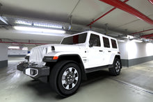 Load image into Gallery viewer, Rally Armor 18-24 Jeep JL Wrangler Red UR Mud Flap w/Black Logo