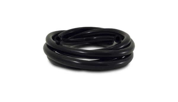 Vibrant 1/8 (3.2mm) I.D. x 50 ft. Silicon Vacuum Hose - Black