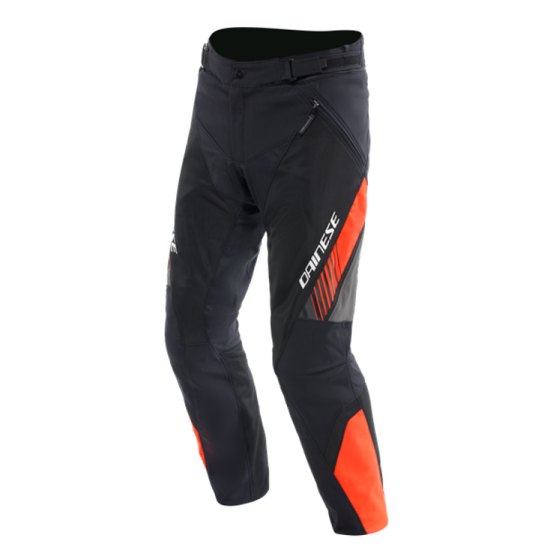 Dainese Drake 2 Air Absoluteshell Pants Black/Red Fluorescent Size - 58