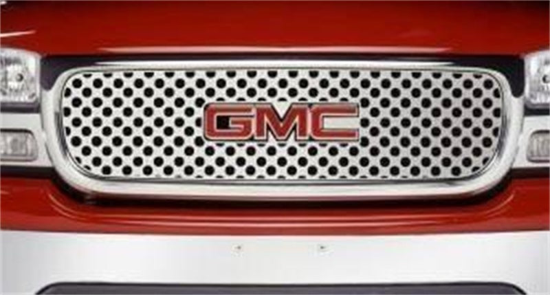 Putco 00-06 GMC Yukon XL - w/ Logo CutOut Punch Stainless Steel Grilles