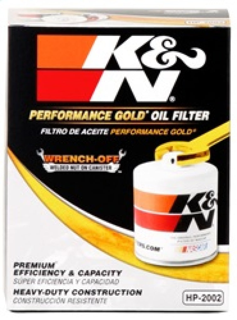 K&N Oil Filter OIL FILTER; AUTOMOTIVE