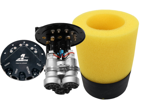 Aeromotive Triple Drop-In Phantom Fuel System for 20052018 Chevrolet Silverado 450