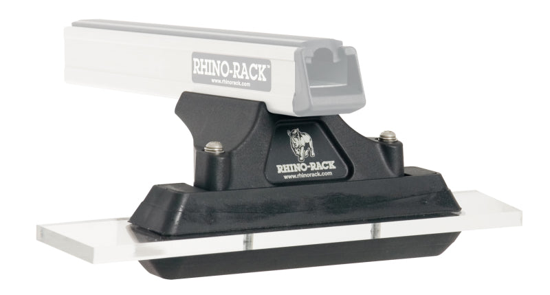 Rhino-Rack Heavy Duty Fixed Mount Cap/Topper Leg Set - Low Profile - 2 pcs