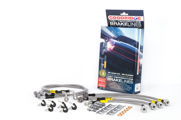 Goodridge Stainless Steel Brake Line Kit for 00-06 Chevrolet Tahoe (Rear Disc w/ Stabila Trak)