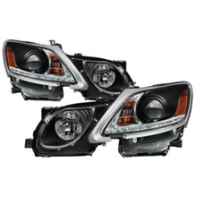 Load image into Gallery viewer, Spyder Lexus GS 300 / 350 / 450 06-11 Headlights - HID Model Only - Black PRO-YD-LG06-HID-DRL-BK