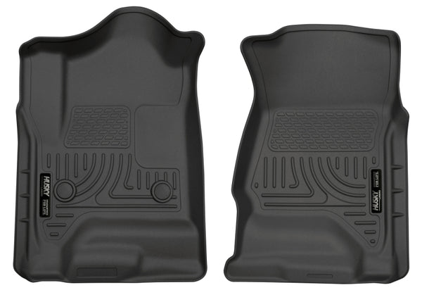 Husky Liners 14 Chevrolet Silverado 1500/GMC Sierra 1500 WeatherBeater Black Front Floor Mats