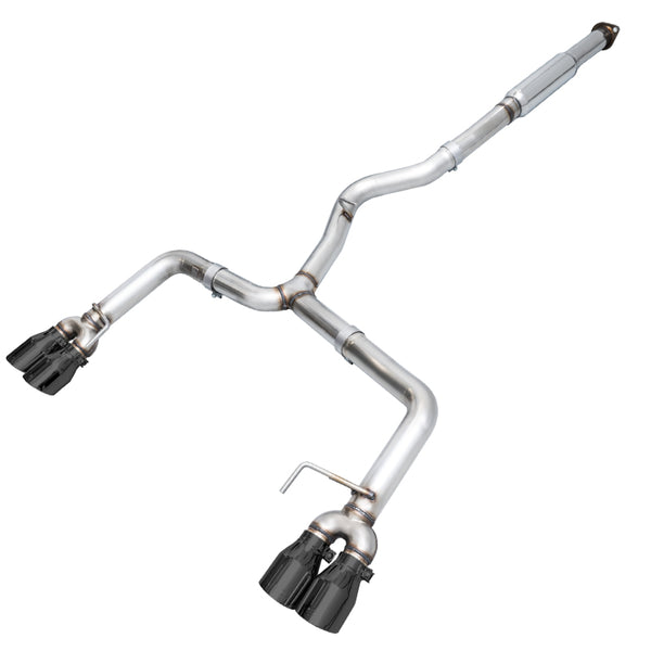 AWE Tuning Track Edition Catback Exhaust for Subaru WRX/STI VA/GV Sedan - 102mm Diamond Black Tips
